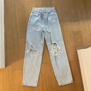 BDG high-waisted baggy jeans